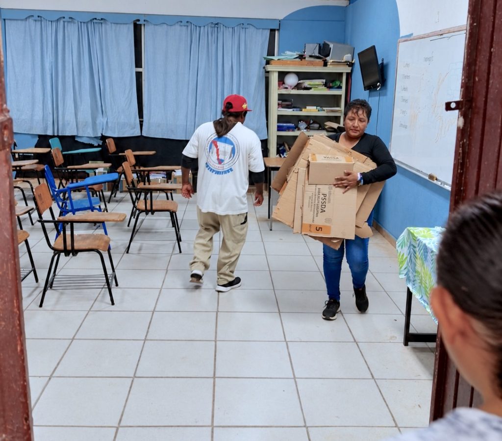Acondicionan y entregan en óptimas condiciones planteles utilizados como refugios temporales para garantizar un regreso seguro a clases