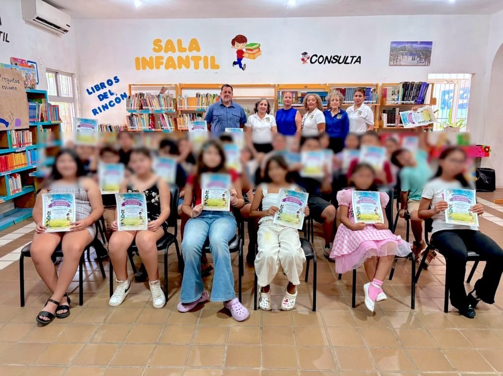 Concluye el taller “Mis Vacaciones en la Biblioteca 2026” en Cabo San Lucas.