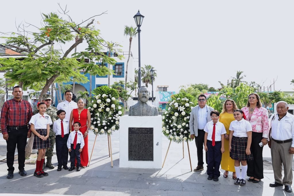 Conmemora Ayuntamiento de Los Cabos 220.º aniversario del natalicio de Mauricio Castro Cota