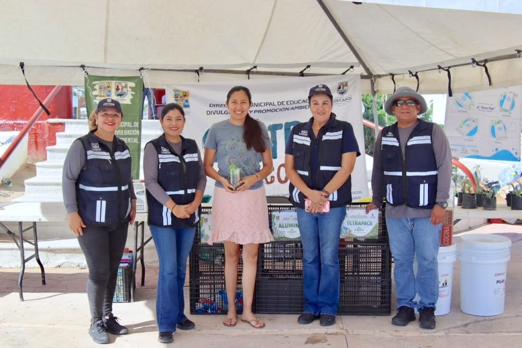 Gobierno de Los Cabos realiza campaña mensual de acopio para fomentar el reciclaje