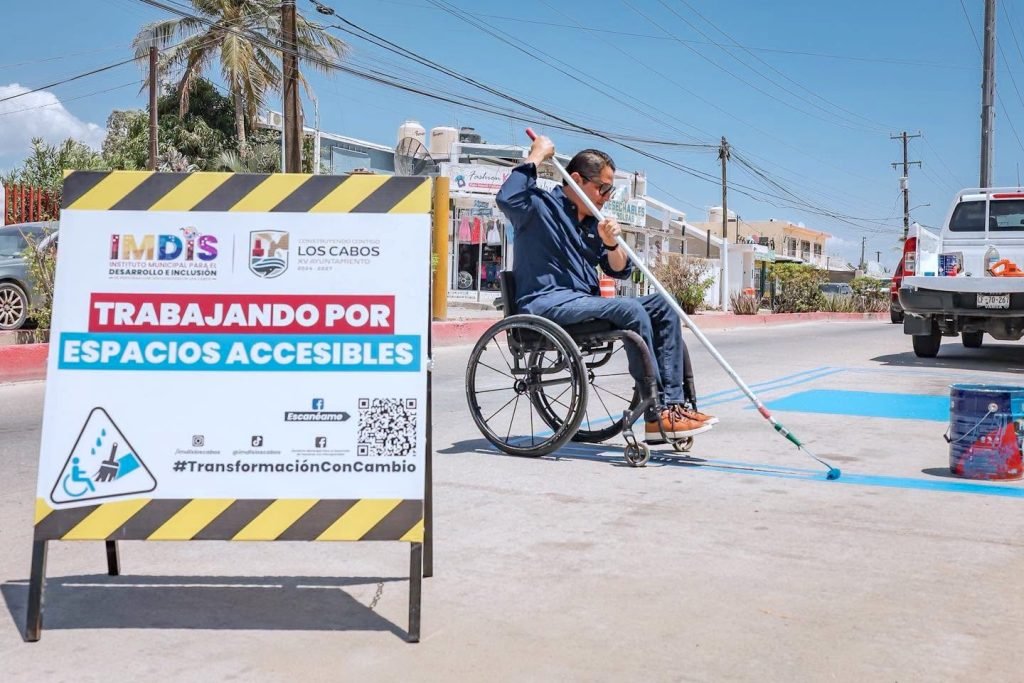Mediante el programa “Accesibilidad Total” IMDIS Los Cabos promueve la movilidad e inclusión de personas con discapacidad