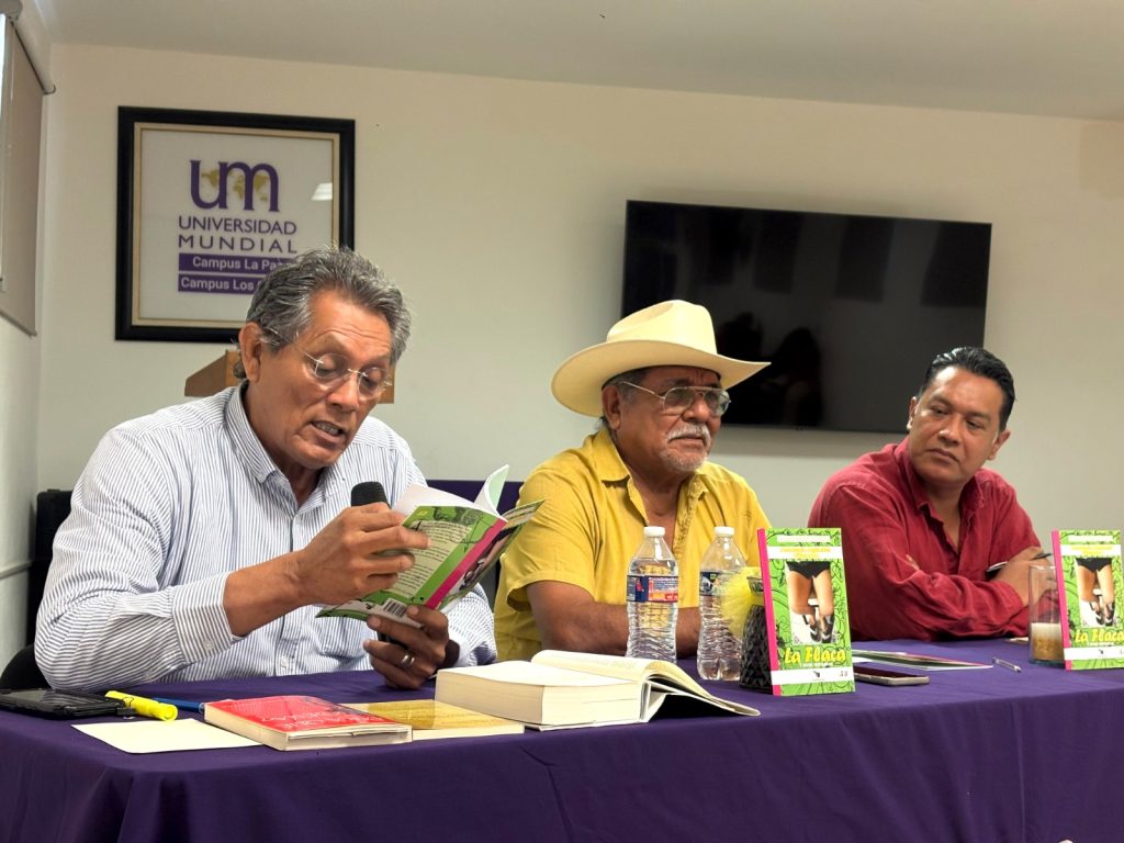 Presentan el libro “La Flaca y Otros Romances”: promueven la lectura en la Universidad Mundial campus Los Cabos
